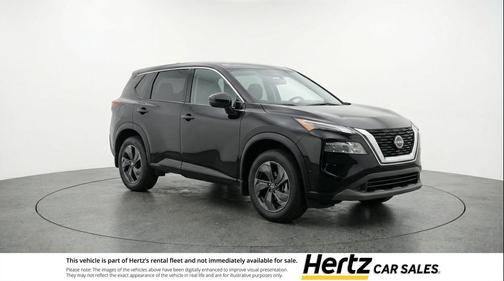 Super Black 2025 Nissan Rogue SV