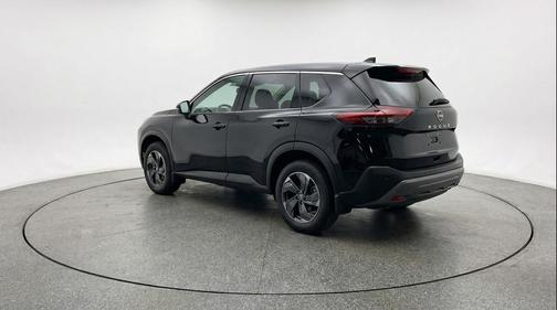 Super Black 2025 Nissan Rogue SV
