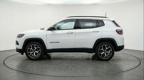 Bright White Clearcoat 2025 Jeep Compass Limited