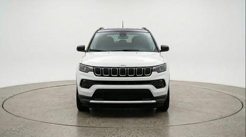Bright White Clearcoat 2025 Jeep Compass Limited