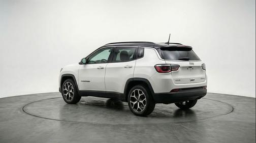 Bright White Clearcoat 2025 Jeep Compass Limited