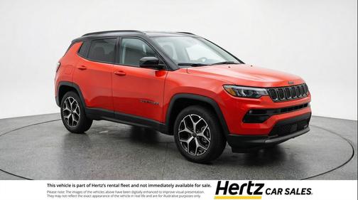 Red Hot Pearlcoat 2025 Jeep Compass Limited