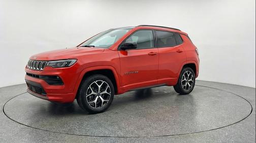 Red Hot Pearlcoat 2025 Jeep Compass Limited