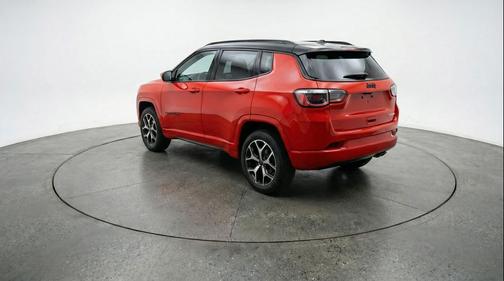 Red Hot Pearlcoat 2025 Jeep Compass Limited