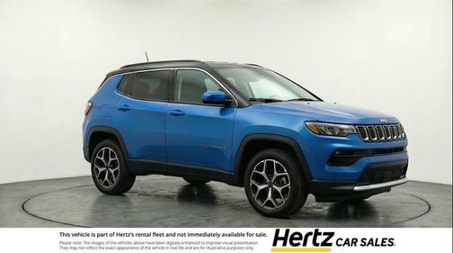Hydro Blue Pearlcoat 2025 Jeep Compass Limited