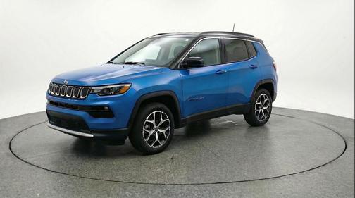 Hydro Blue Pearlcoat 2025 Jeep Compass Limited