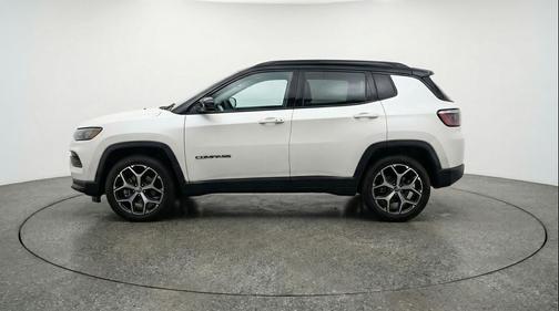 Bright White Clearcoat 2025 Jeep Compass Limited
