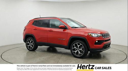 Red Hot Pearlcoat 2025 Jeep Compass Limited