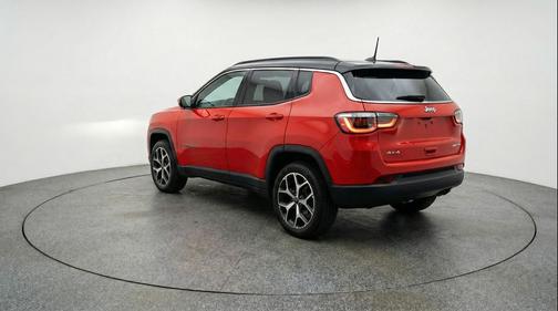Red Hot Pearlcoat 2025 Jeep Compass Limited