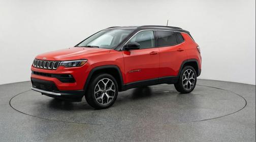 Red Hot Pearlcoat 2025 Jeep Compass Limited