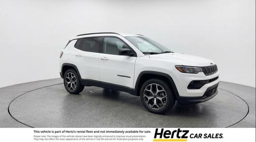 Bright White Clearcoat 2025 Jeep Compass Limited