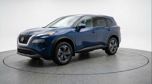 Deep Ocean Blue Pearl 2025 Nissan Rogue SV