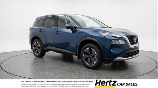 Deep Ocean Blue Pearl 2025 Nissan Rogue SV