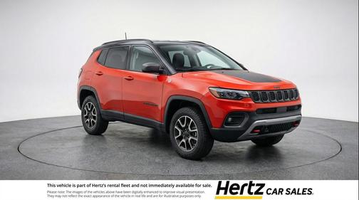 Red Hot Pearlcoat 2025 Jeep Compass Trailhawk