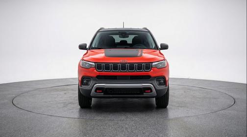 Red Hot Pearlcoat 2025 Jeep Compass Trailhawk