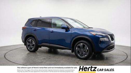 Deep Ocean Blue Pearl 2025 Nissan Rogue SV