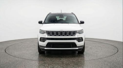 Bright White Clearcoat 2025 Jeep Compass Limited