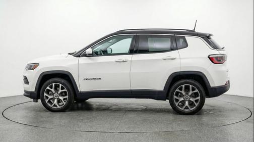 Bright White Clearcoat 2025 Jeep Compass Limited