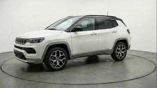 Bright White Clearcoat 2025 Jeep Compass Limited
