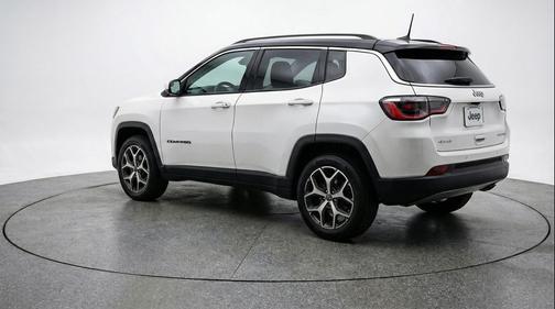 Bright White Clearcoat 2025 Jeep Compass Limited