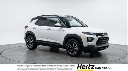 Summit White 2025 Chevrolet Trailblazer LT