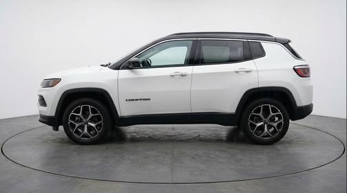 Bright White Clearcoat 2025 Jeep Compass Limited