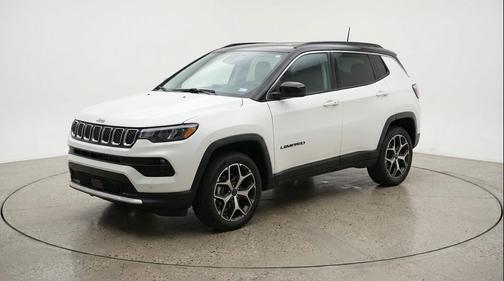 Bright White Clearcoat 2025 Jeep Compass Limited