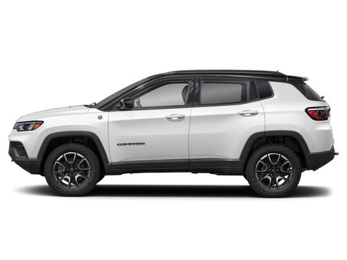 Bright White Clearcoat 2025 Jeep Compass Trailhawk