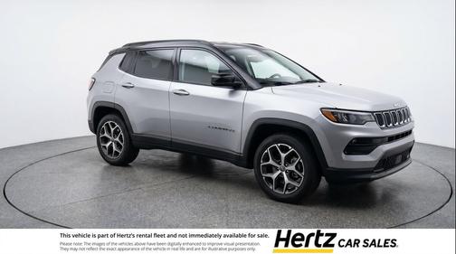 Silver Zynith Metallic Clearcoat 2025 Jeep Compass Limited