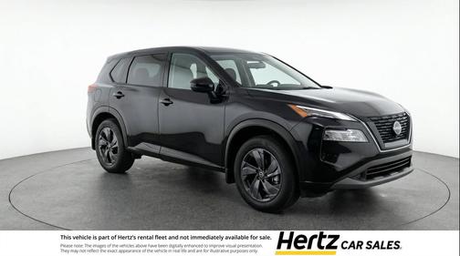 Super Black 2025 Nissan Rogue SV