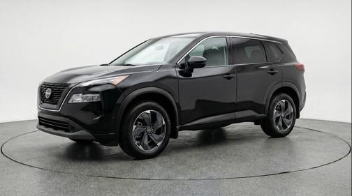 Super Black 2025 Nissan Rogue SV