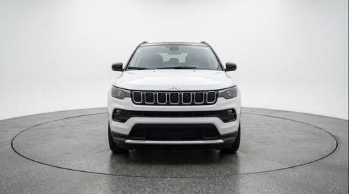 Bright White Clearcoat 2025 Jeep Compass Limited