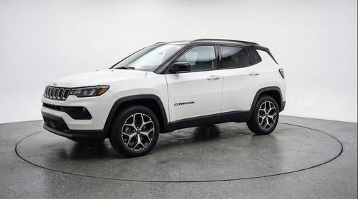 Bright White Clearcoat 2025 Jeep Compass Limited