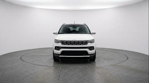 Bright White Clearcoat 2025 Jeep Compass Limited