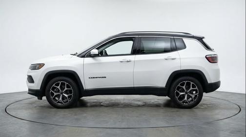 Bright White Clearcoat 2025 Jeep Compass Limited