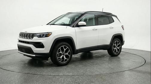 Bright White Clearcoat 2025 Jeep Compass Limited