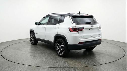 Bright White Clearcoat 2025 Jeep Compass Limited