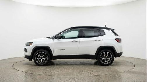 Bright White Clearcoat 2025 Jeep Compass Limited