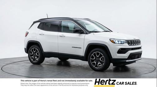 Bright White Clearcoat 2025 Jeep Compass Trailhawk