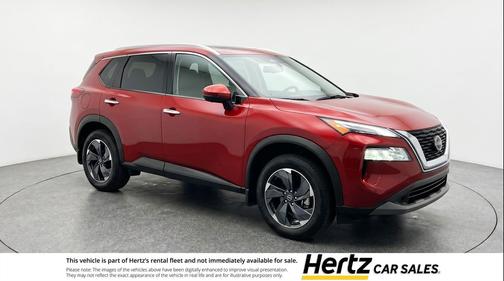 Scarlet Ember Tintcoat 2025 Nissan Rogue SV