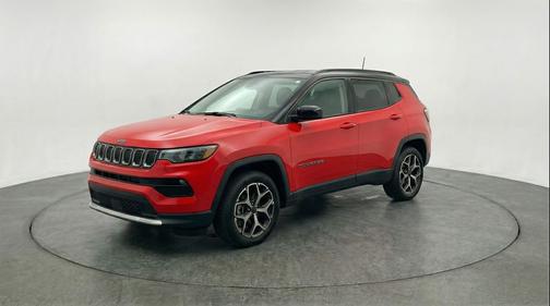 Red Hot Pearlcoat 2025 Jeep Compass Limited