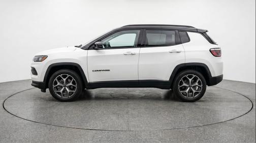 Bright White Clearcoat 2025 Jeep Compass Limited