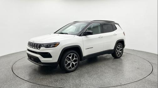 Bright White Clearcoat 2025 Jeep Compass Limited