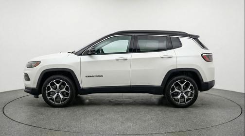 Bright White Clearcoat 2025 Jeep Compass Limited