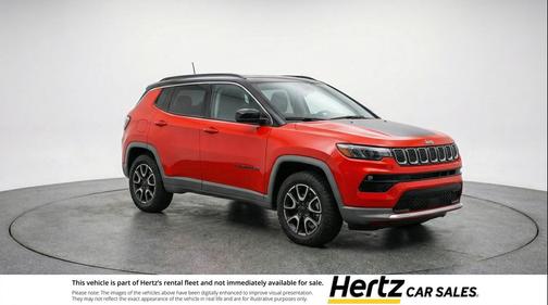 Red Hot Pearlcoat 2025 Jeep Compass Trailhawk