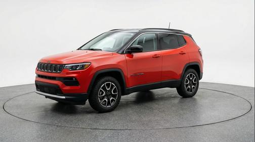 Red Hot Pearlcoat 2025 Jeep Compass Trailhawk