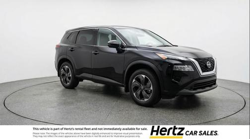 Super Black 2025 Nissan Rogue SV