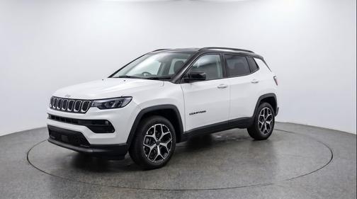 Bright White Clearcoat 2025 Jeep Compass Limited