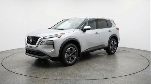 Brilliant Silver Metallic 2025 Nissan Rogue SV