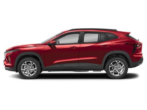 Crimson Metallic 2025 Chevrolet Trax LT